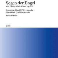 Segen der Engel - Choral Score