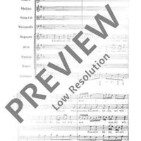 Cantata No. 182 (Dominica Palmarum) - Full Score