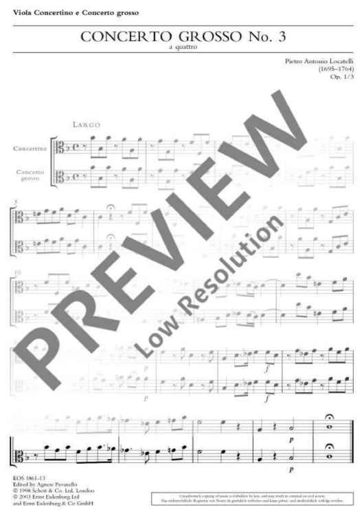 Concerto Grosso - Viola