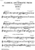 Classical and Romantic Pieces Book 1 - No. 1 - 8 - Oboe