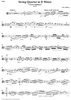 String Quartet in D Minor, "Voces Intimae," Op. 56 - Viola