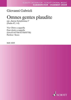 Sacrae Symphoniae I - Choral Score
