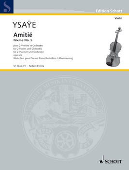 Amitié - Piano Score With Solo Part