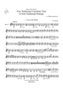 Four Traditional Christmas Trios In Non-Traditional Settings - F Horn