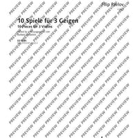 10 Pieces - Performing Score