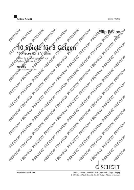 10 Pieces - Performing Score