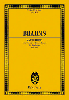 Variations On A Theme Of Haydn - Full Score