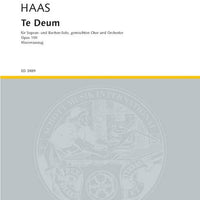 Te Deum - Piano Reduction