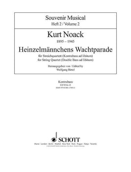 Heinzelmännchens Wachtparade - Double Bass Optional