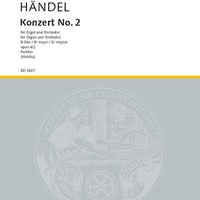 Organ Concerto No. 2 B Major - Score