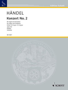 Organ Concerto No. 2 B Major - Score