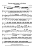 Toccata and Fugue in D minor - Bass Clarinet 2