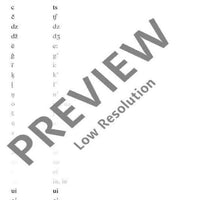 Liepa - Choral Score