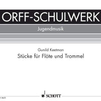 Pieces for Recorder and Drum - Performing Score