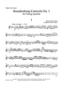 Brandenburg Concerto No. 1 - Violin 3 (for Viola)