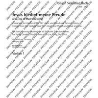 Jesu, Joy of Man's Desiring - Violin 1