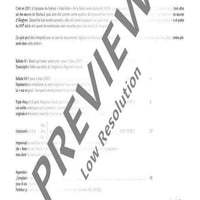 Biaute ... estrange - Performing Score