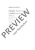 Praise the Lord, o Jerusalem - Choral Score