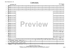 Carnaval - Score