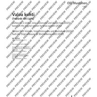 Valoa kohti (Towards the Light) - Score and Parts