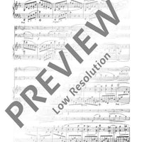 Trio C minor - Score and Parts