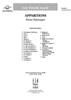 Apparitions - Contents