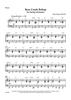 Bear Creek Bebop for String Orchestra - Piano