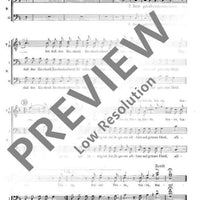 Pfälzische Liedkantate - Choral Score