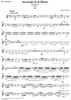 Serenade in D Minor, Op. 44, Movement 4 - Bb Clarinet 2