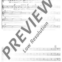 Drei französische Chöre - Choral Score