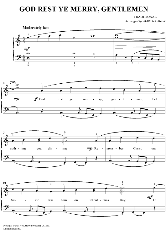 God Rest Ye Merry, Gentlemen