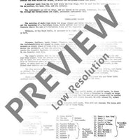 Revelation in the Courthouse Park - Full Score