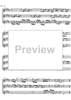 Three Part Sinfonia No.12 BWV 798 A Major - Score