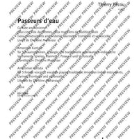 Passeurs d'eau - Score and Parts