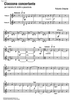 Ciaccona concertante - Violins 1/2