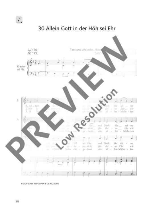 Allein Gott in der Höh sei Ehr