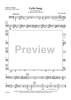 Cello Song for Cello Quintet or Cello Quartet with Bass - Cello 5/Bass