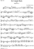 Six Canonic Duets, Op. 5 - Treble Clef Instrument