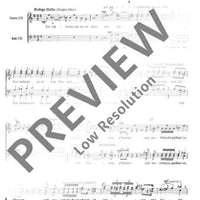 Ein jegliches hat seine Zeit - Choral Score