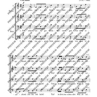 Sommermorgen in C major - Choral Score