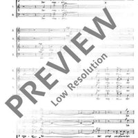 Vier Sätze nach deutschen Volksliedern - Choral Score