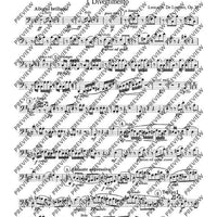 Due Divertimenti brillanti - Set of Parts