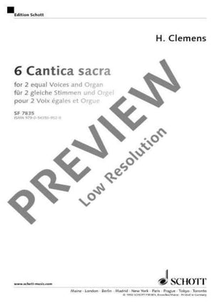 6 Cantica sacra