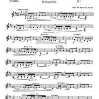 Malagueña - from Spanish Dances Op. 21