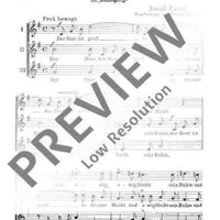 Der Herr ist groß in seiner Macht - Choral Score