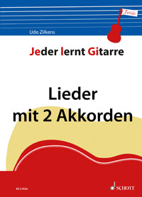 Jeder lernt Gitarre - Lieder mit 2 Akkorden Heft 4