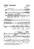 Sonate - Impromptu