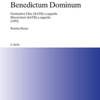 Benedictus - Choral Score