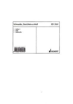 String trio E Minor - Set of Parts