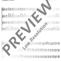 From Haßler to Bach - Performing Score